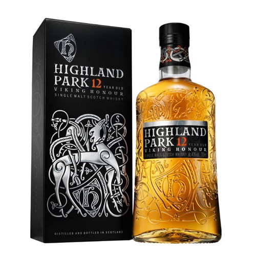 Highland Park 12 Year Old Malt Whisky 70cl - A Spicy, Well-Rounded Single Malt